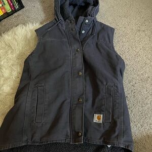 Carhartt Women’s Hooded Vest - Charcoal